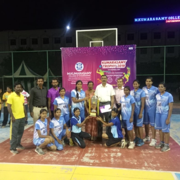 Women Basket Ball Team won Kumarasamy Trophy’19.