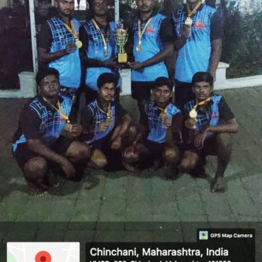 S.NISHANTH, T.SANTHISE & A.SARANSURYA of Civil Engineering students represented Tamilnadu Team for National level Tug-of-War championship tournament and won 1st Place
held at Chinchani Beach, Maharashtra on 26.11.2021.